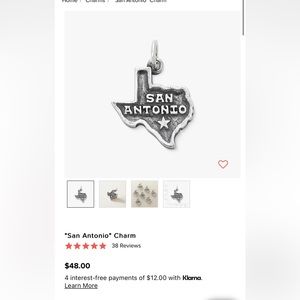 James Avery “San Antonio” charm